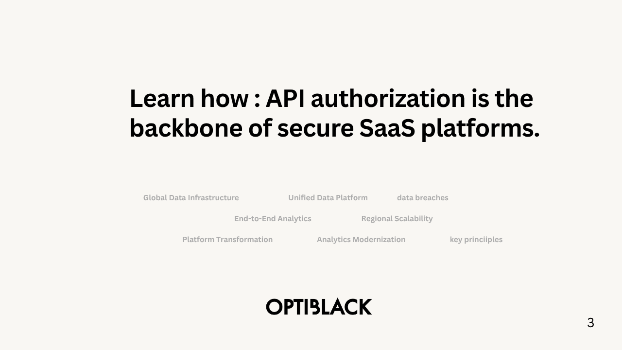 Best Practices for API Authorization in SaaS