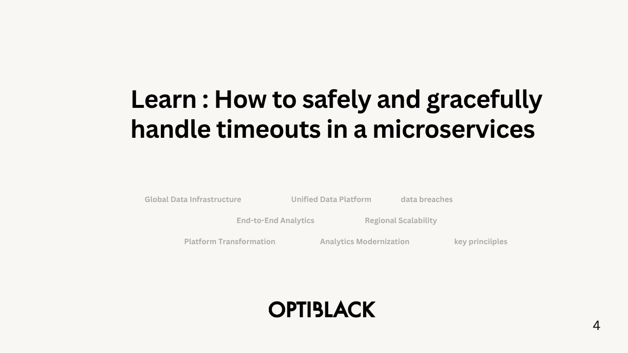 Timeout Strategies in Microservices Communication