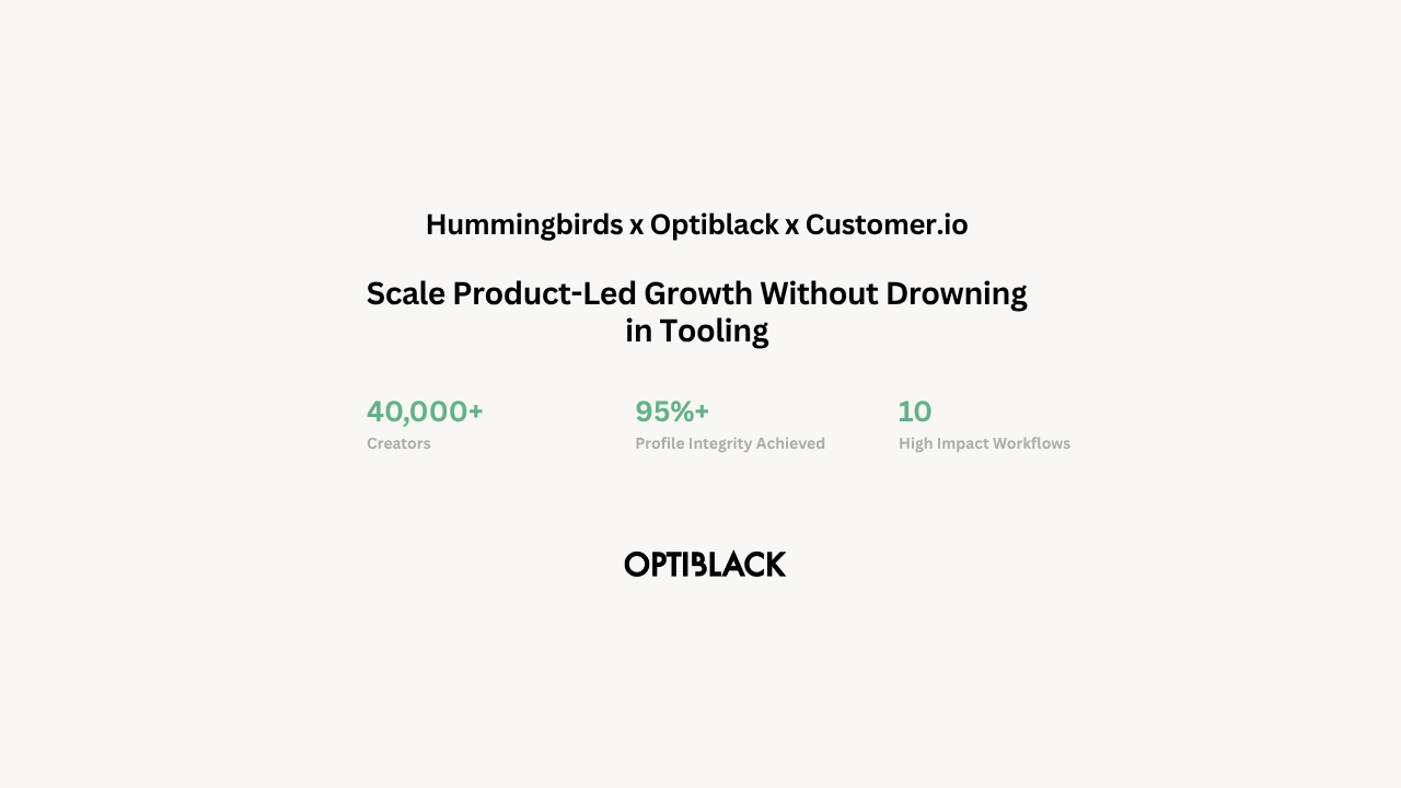 Scale Product-Led Growth Without Drowning in Tooling
