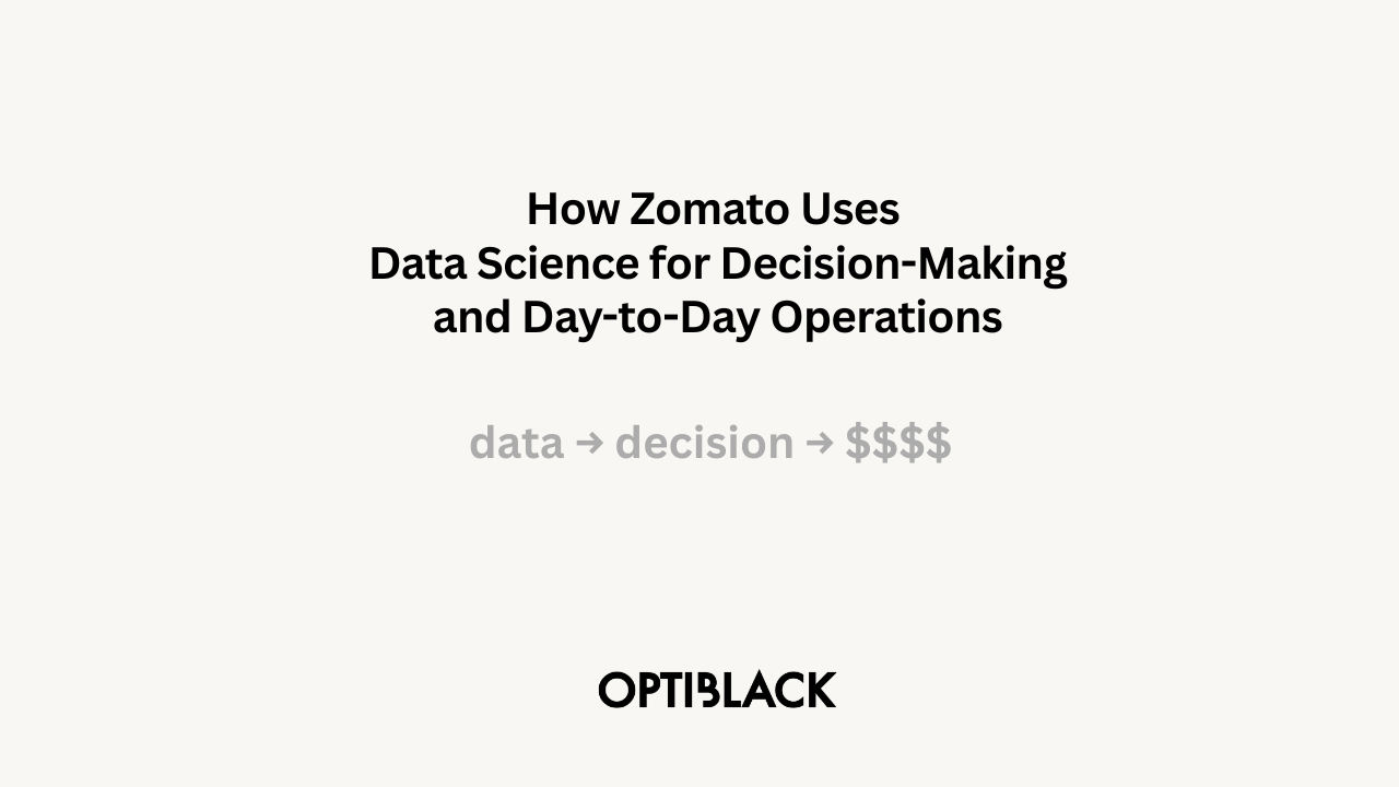 How Zomato Uses Data Science for Day-to-Day Operations